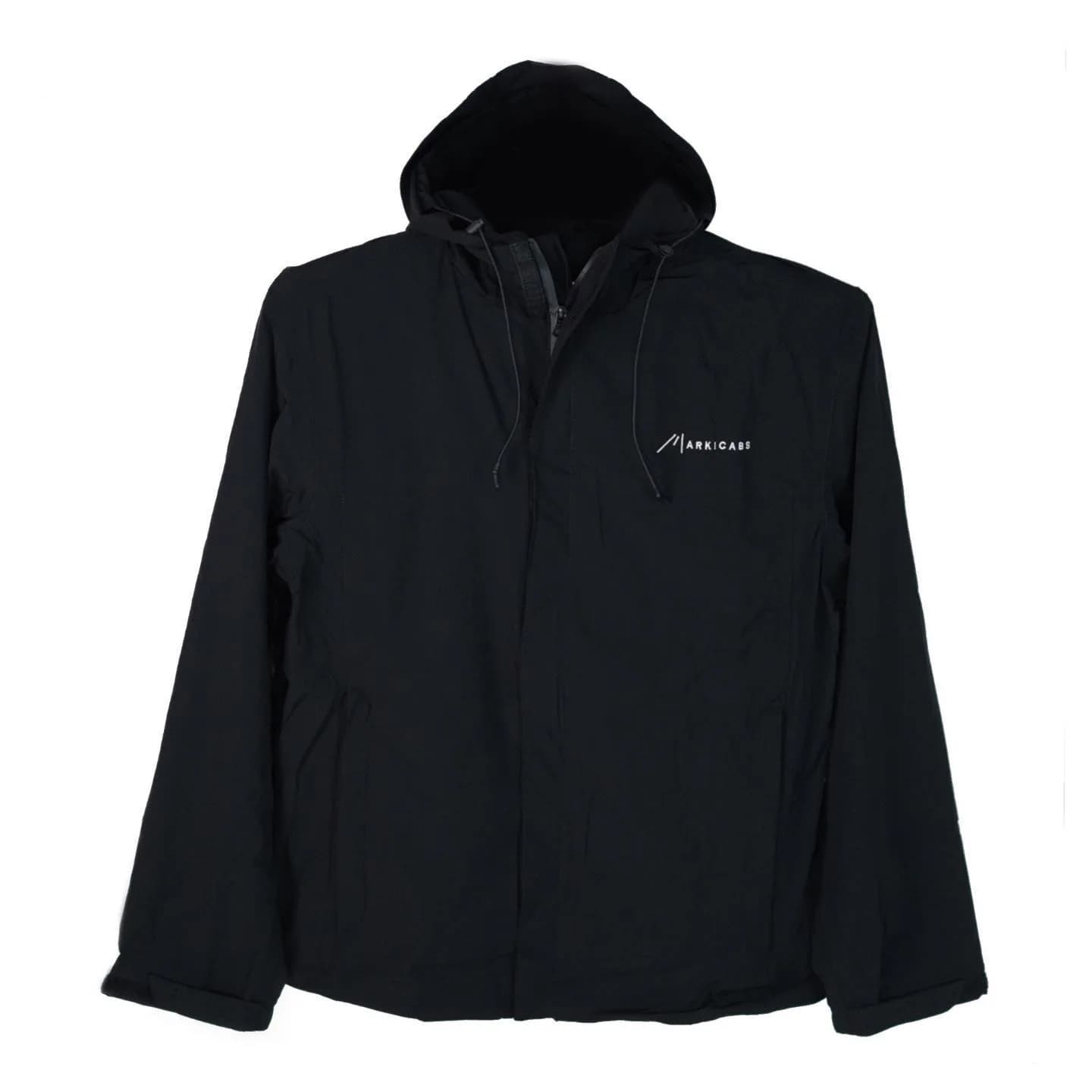 Markicabs - Sadane Windbreaker Jacket - Black tampak 47