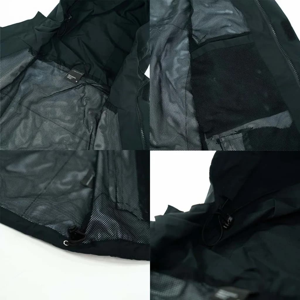 Markicabs - Sadane 2.0 Windbreaker Jacket - Black tampak 8