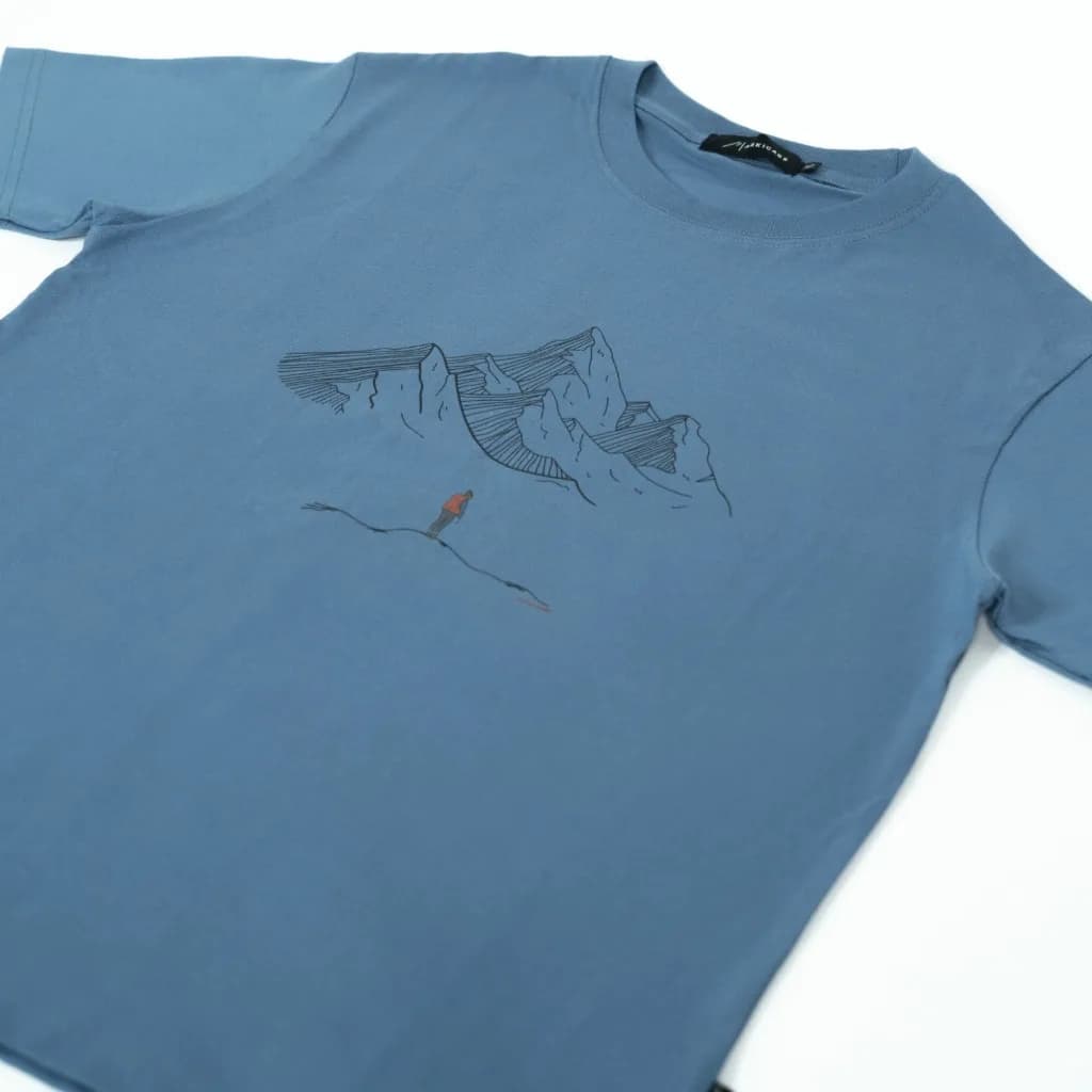 Markicabs - Sebanding T-Shirt Original - Light Blue tampak 2