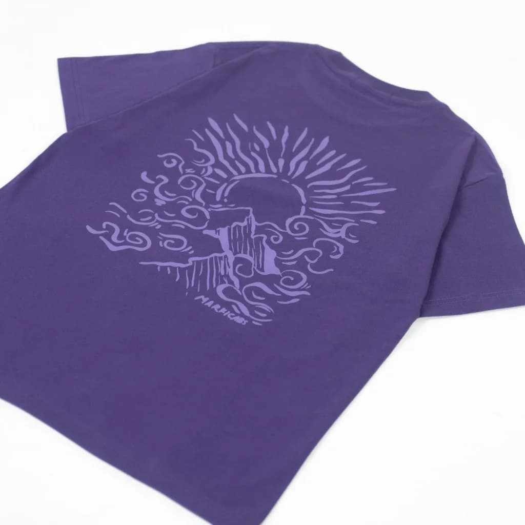 Markicabs - Barge T-Shirt Original - Taro tampak 3