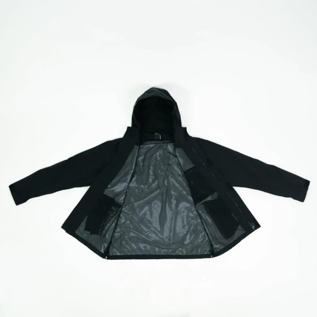 Markicabs - Sadane 2.0 Windbreaker Jacket - Black tampak 9