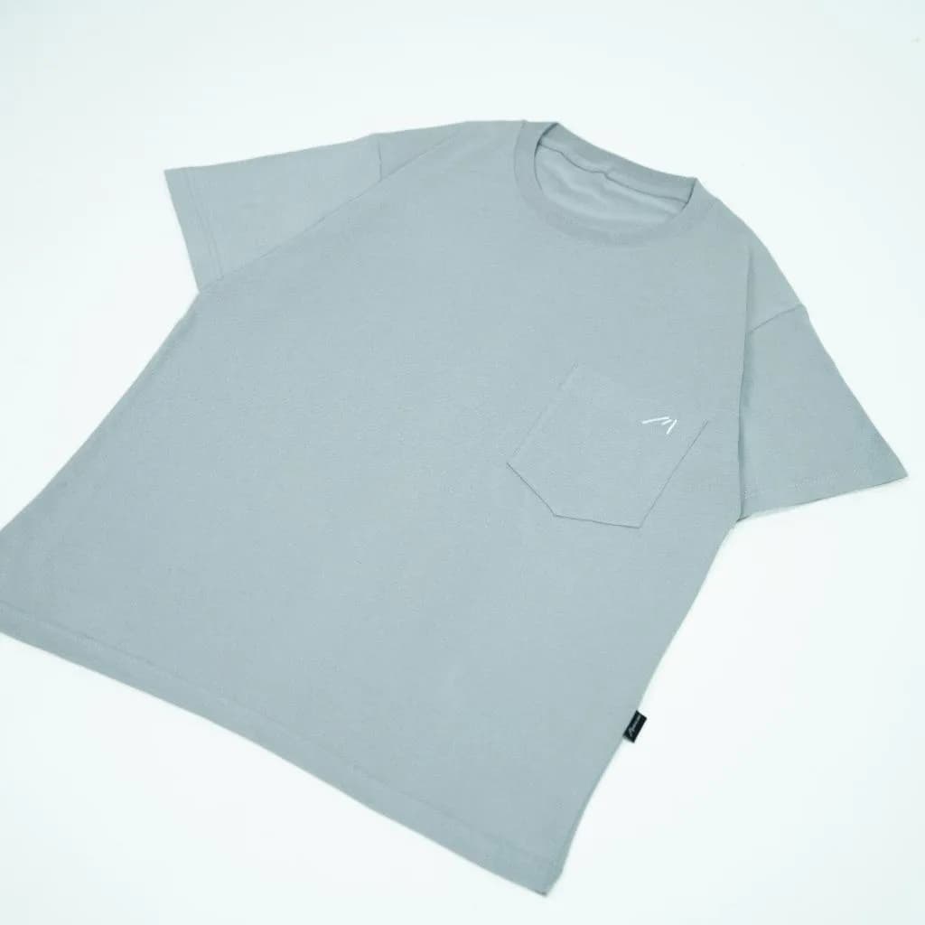 Markicabs - Suci Pocket Grey - Tshirt Original tampak 2