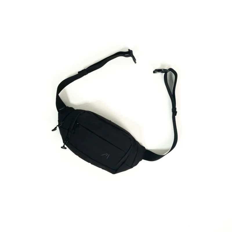 Markicabs - Wave Waist bag - Black tampak 3
