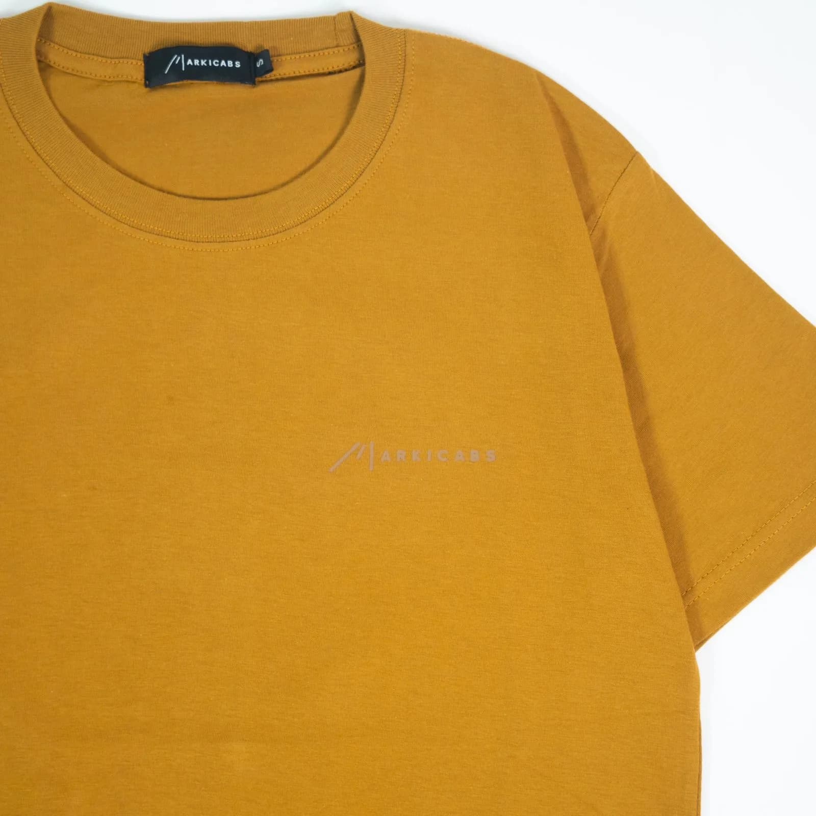 Markicabs - Cermin T-Shirt Original - Mustard tampak 21