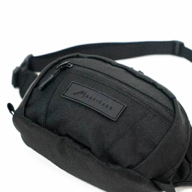 Markicabs - Akeera Waist Bag - Tas Selempang Original - Black tampak 3
