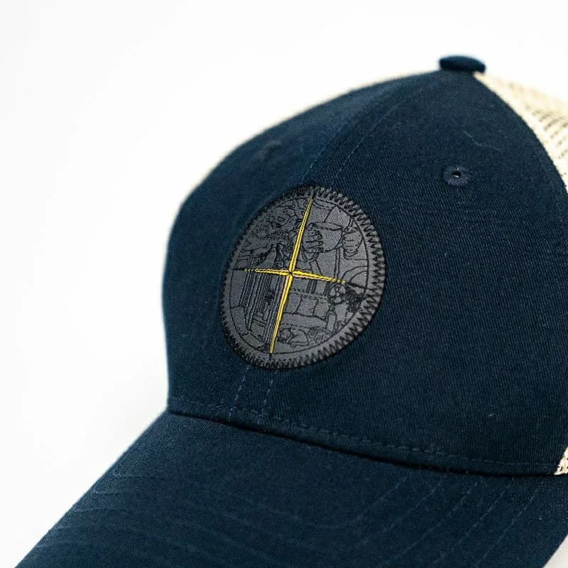 Markicabs - Wadahulu 04 Navy - Trucker Hat Special Season tampak 3