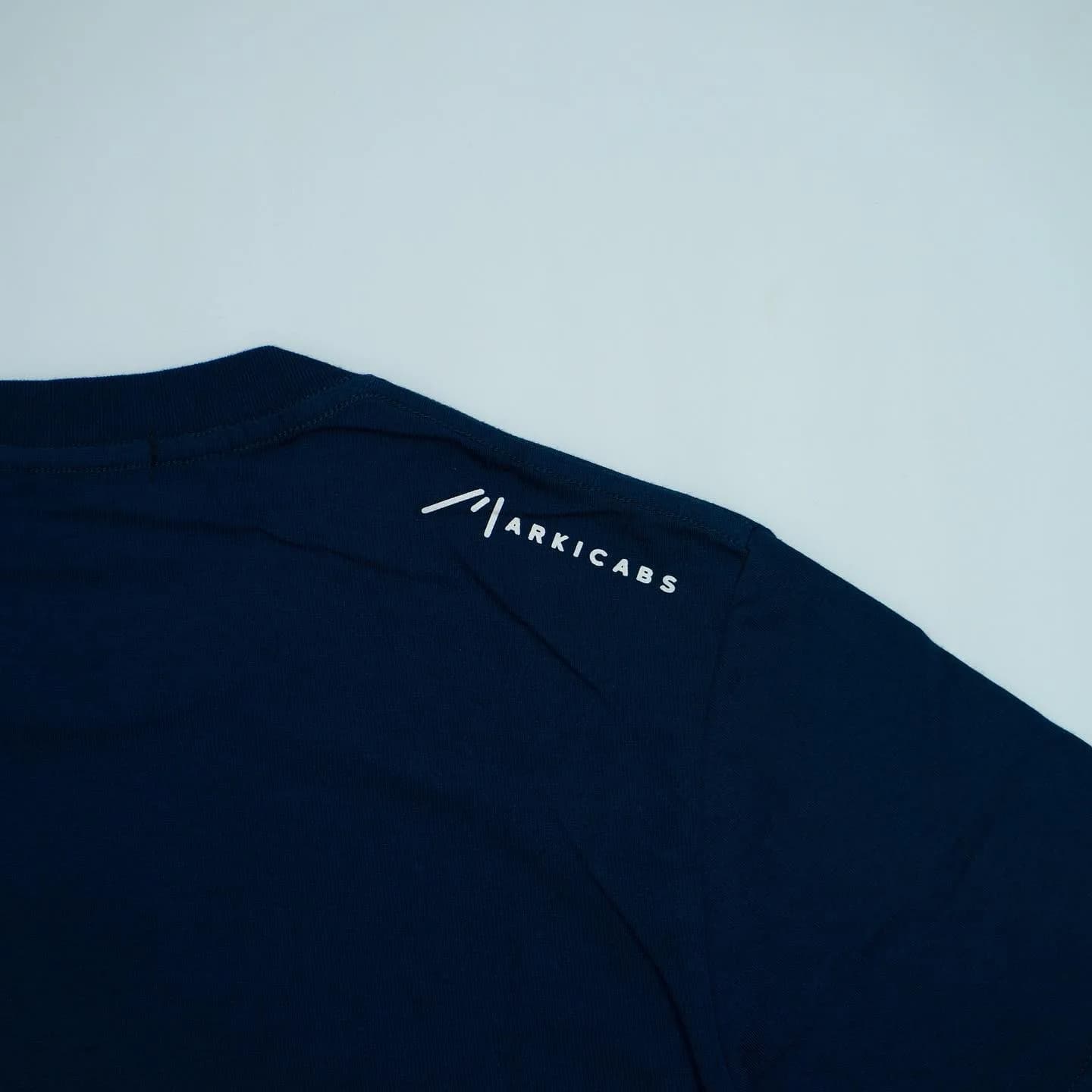 Markicabs - Waktu T-Shirt Original - Navy tampak 2