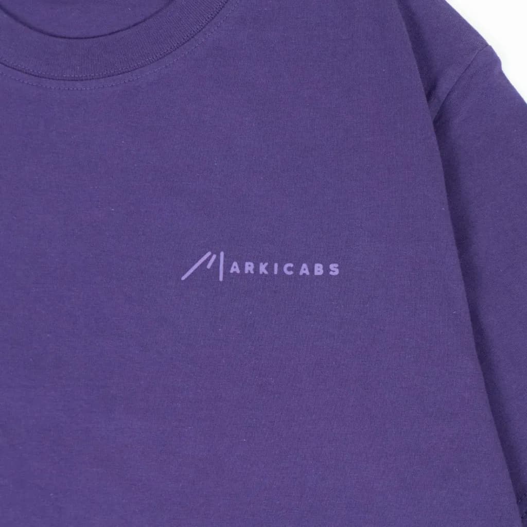 Markicabs - Barge T-Shirt Original - Taro tampak 2