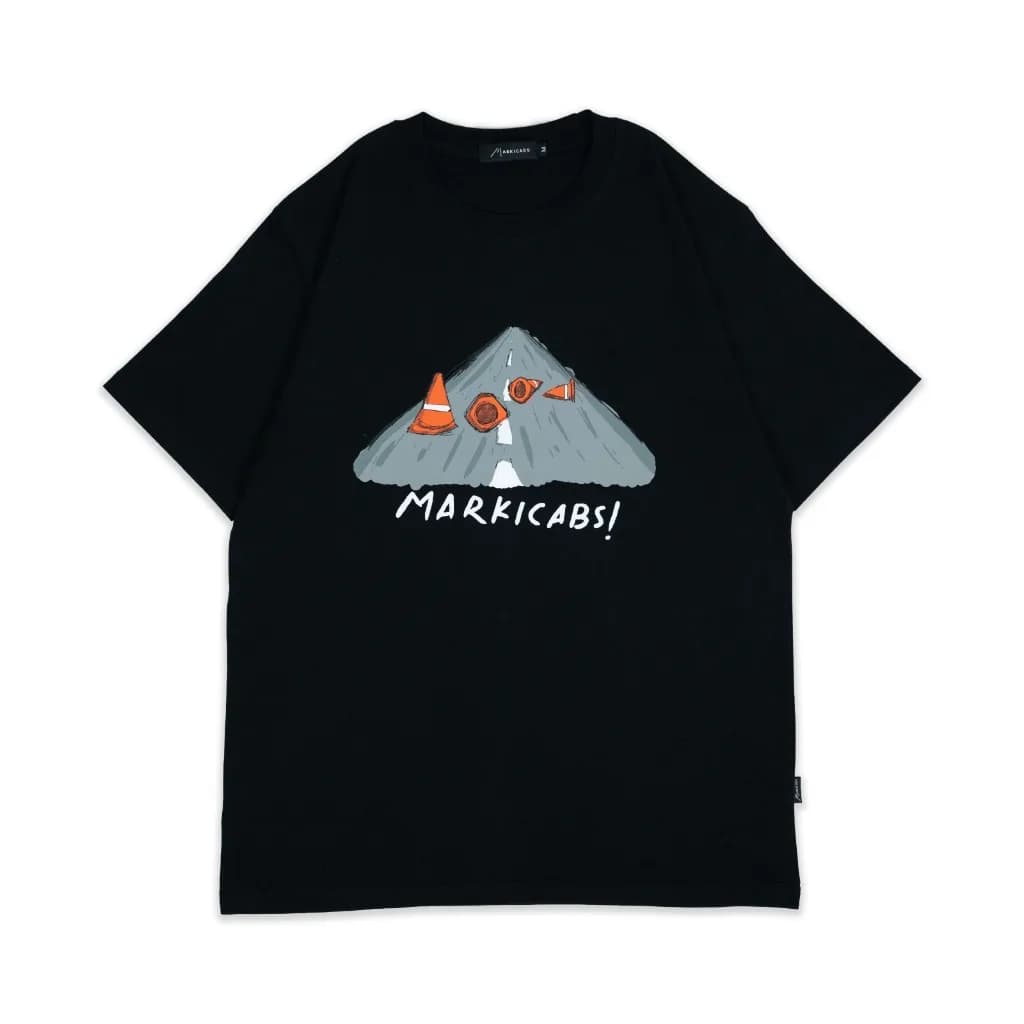 Markicabs - Jalan T-Shirt Season - Black