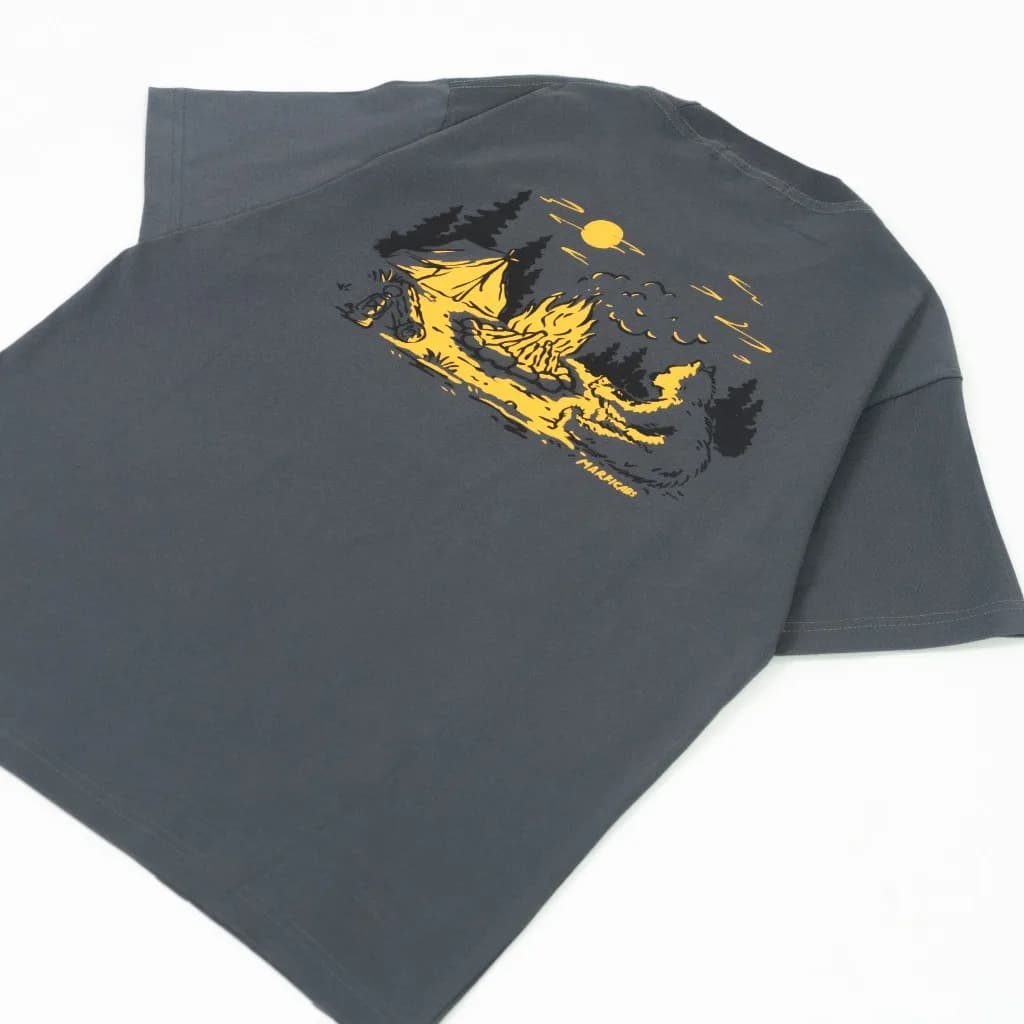 Markicabs - Holu T-Shirt Original - Grey tampak 3
