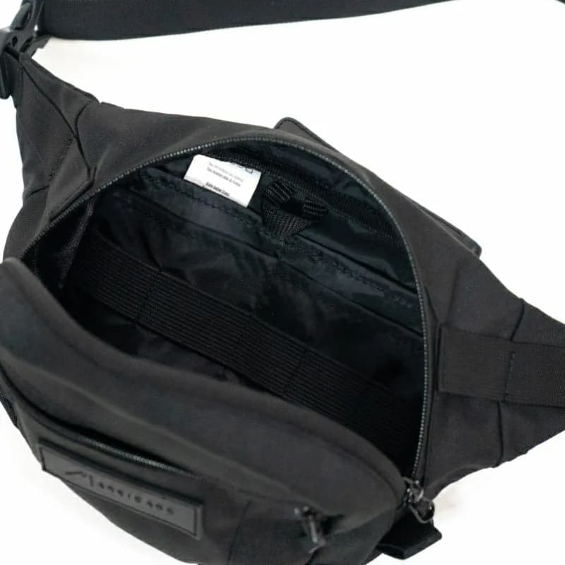 Markicabs - Akeera Waist Bag - Tas Selempang Original - Black tampak 8