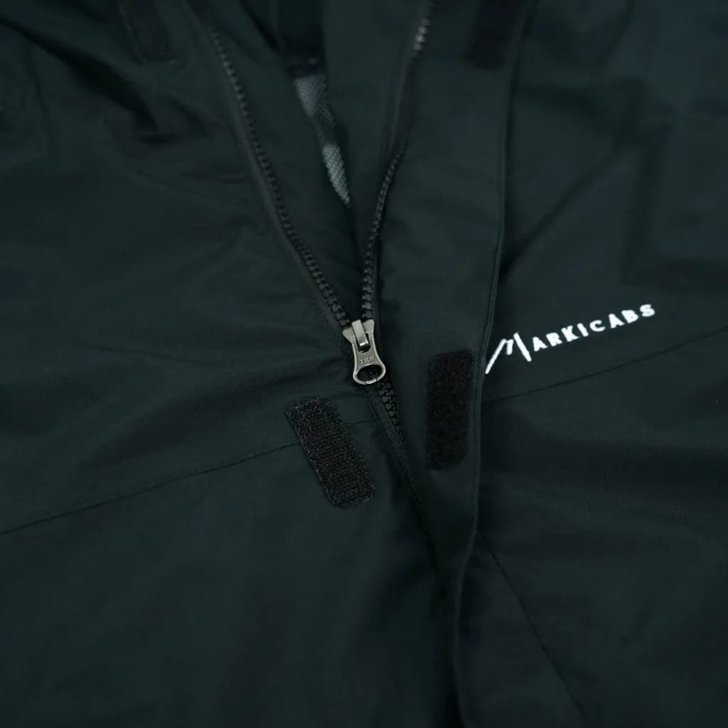 Markicabs - Sadane 2.0 Windbreaker Jacket - Black tampak 7