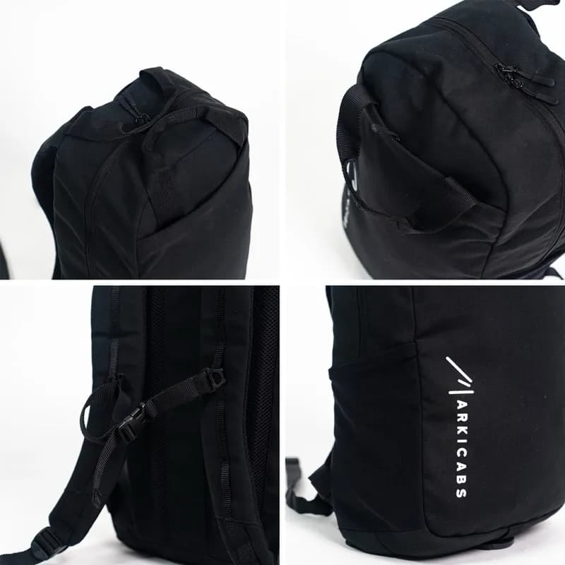 Markicabs - Ayraa Backpack Daily 20L - Black tampak 5