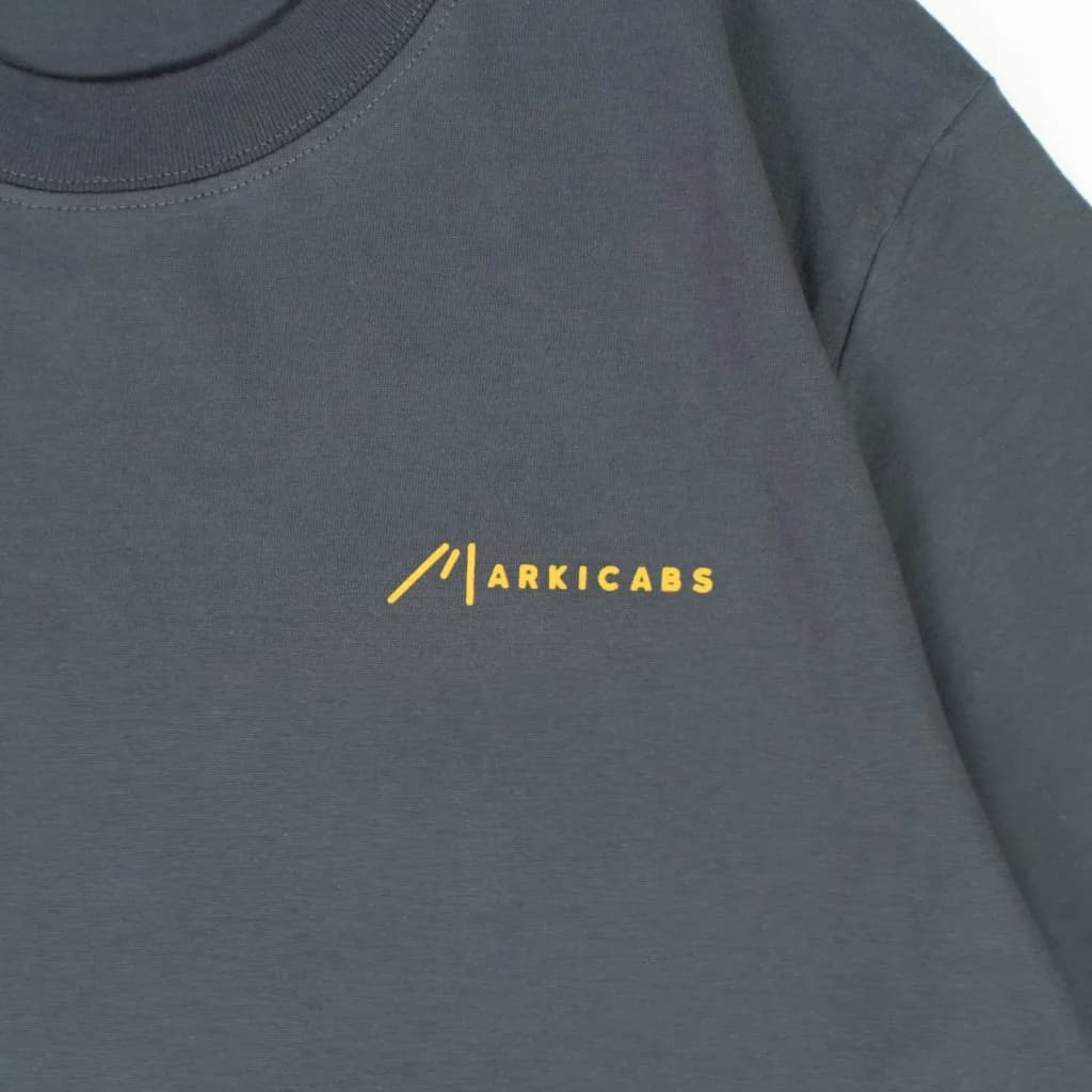 Markicabs - Holu T-Shirt Original - Grey tampak 2