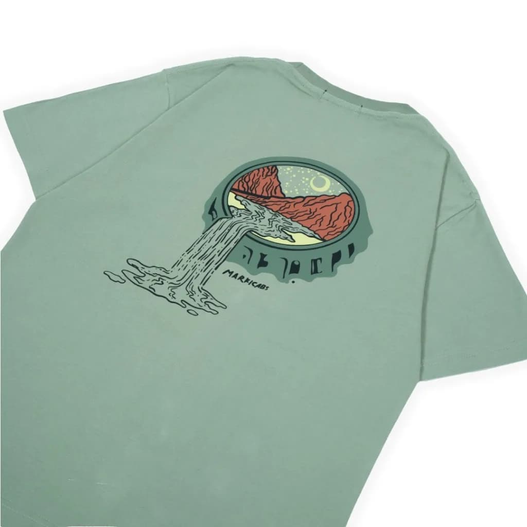 Markicabs - Sanggup T-Shirt Original - Sage tampak 2