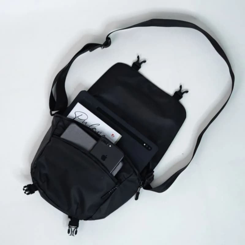 Markicabs - Tere Sling Bag - Tas Selempang Original - Black tampak 6