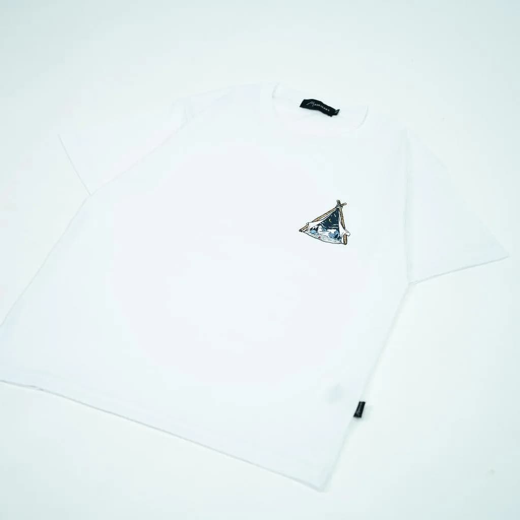 Markicabs - Tent T-Shirt Original - White tampak 2