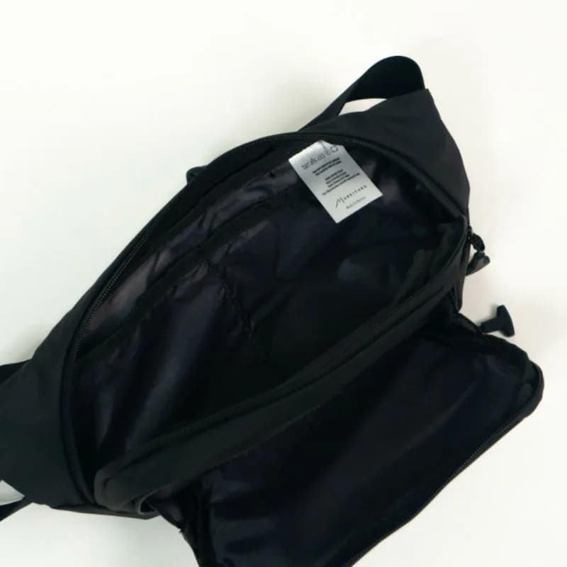 Markicabs - Wave Waist bag - Black tampak 5